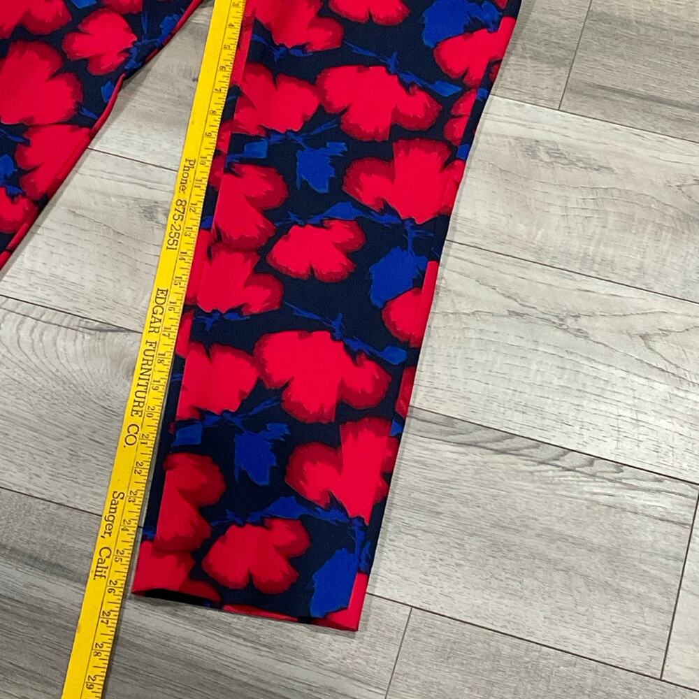 Banana republic Ryan floral print pants size 10p - Picture 7 of 7